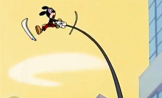 Illustration for article titled Mickey replaces his jalopy only to be attacked by a self-driving EV